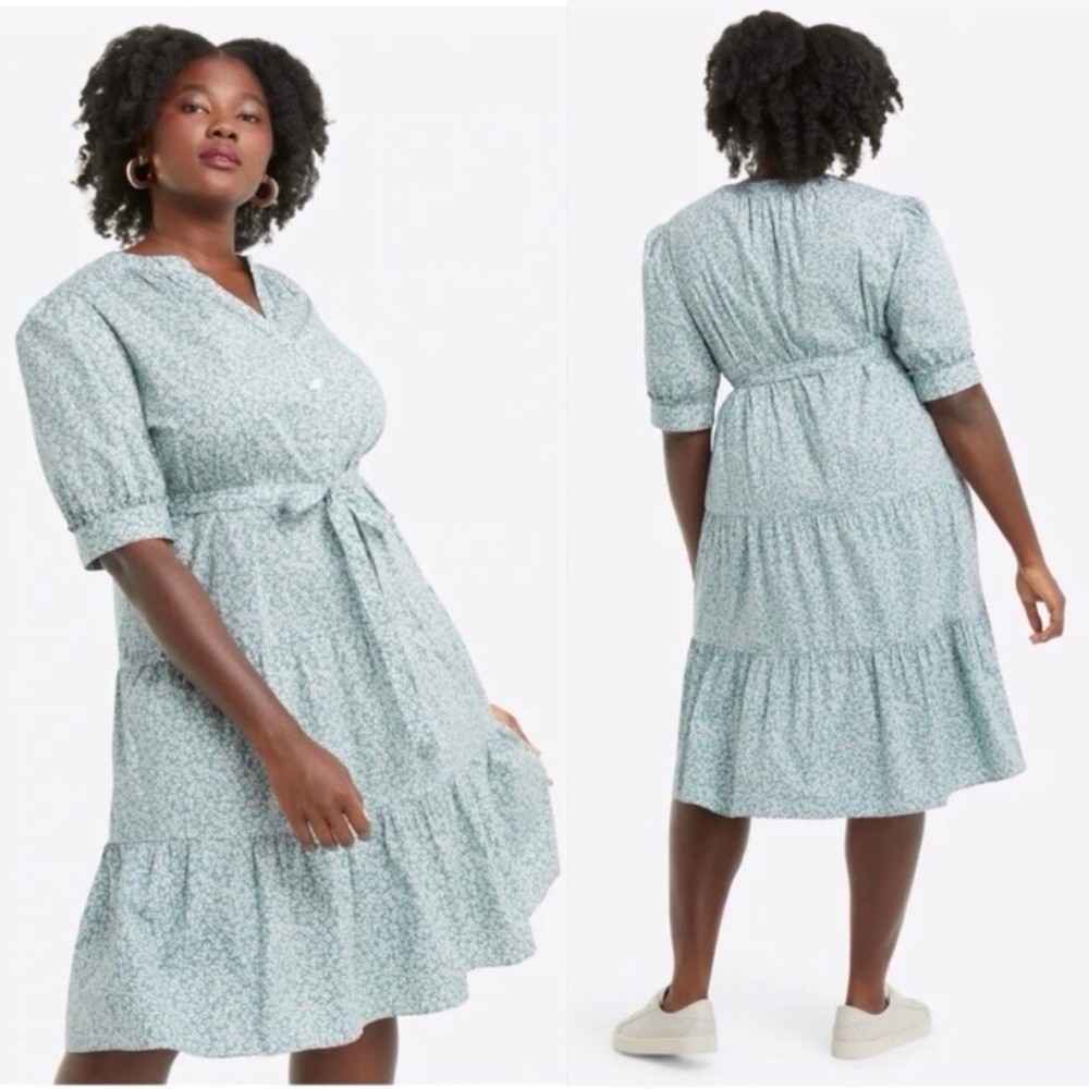 Draper James‎ Loretta Shirt Dress in Fall Vines